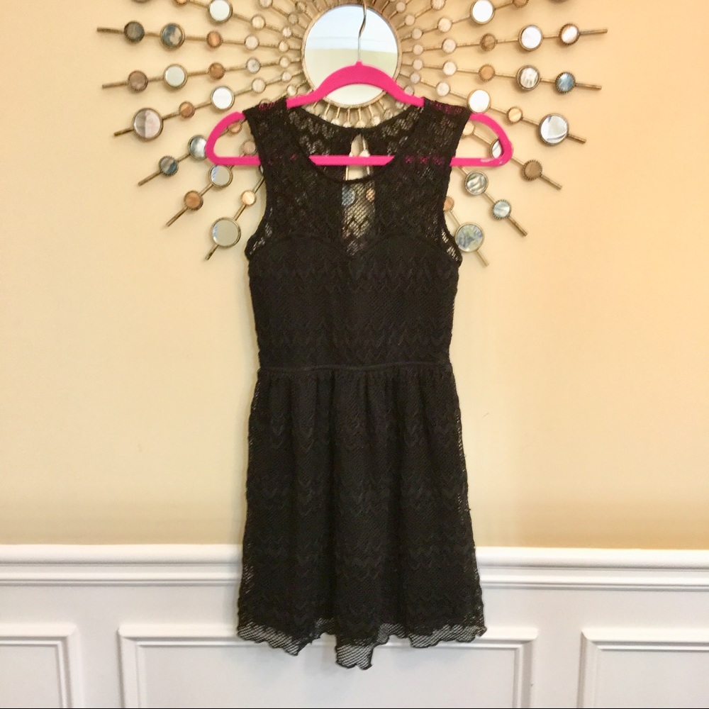 Dress Lace Black Size Small